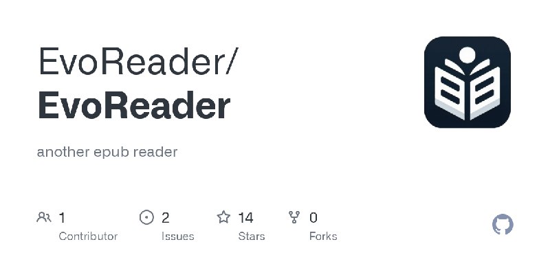 GitHub - EvoReader/EvoReader: another epub reader