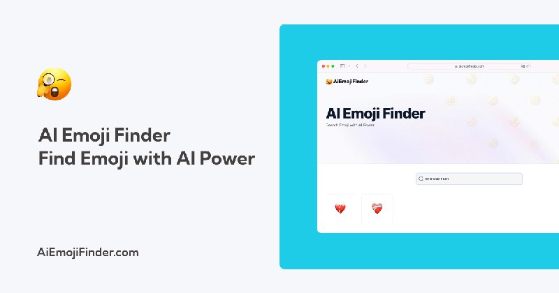 AI Emoji Finder | AI Emoji Search Tool like ChatGPT