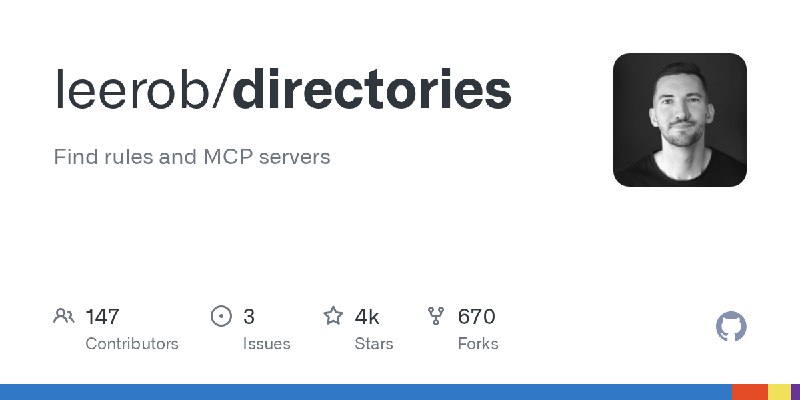 GitHub - leerob/directories: Find rules and MCP servers