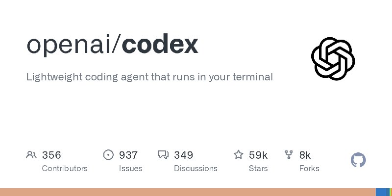 GitHub - openai/codex: Lightweight coding agent that runs in your terminal