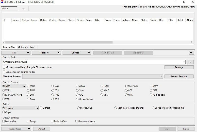 #视频格式转换 #音频格式转 XRecode v3_1.164：音视频格式转换软件一个界面简明、操作简单的音视频转换软件，支持超过200种格式的音视频格式