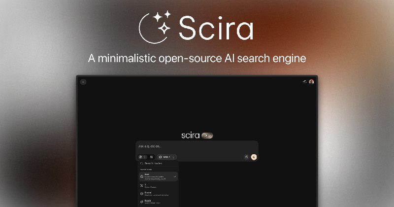 Scira AI - Agentic Research Platform.