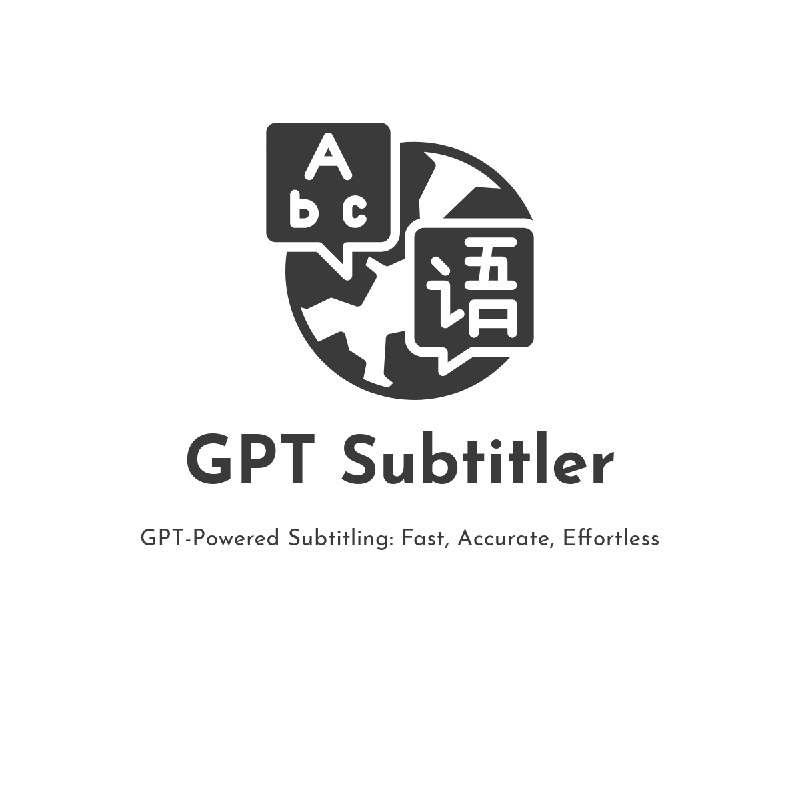 AI Subtitle Translator & Audio Transcriber | GPT Subtitler