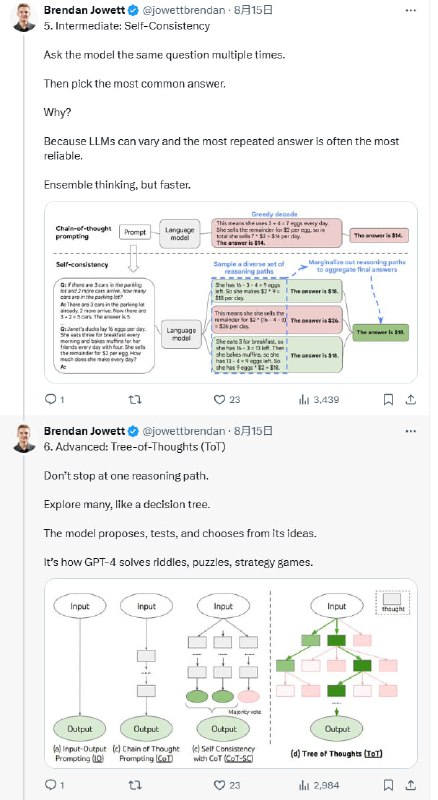 掌握LLM高效提示的10大技巧，远超常规用法，彻底提升生成结果质量：1. 初级阶段——建立清晰指令与示范基础  • 零样本提示（Zero-Shot）：直接给出明确、具体的任务指令，避免模糊开放式提问