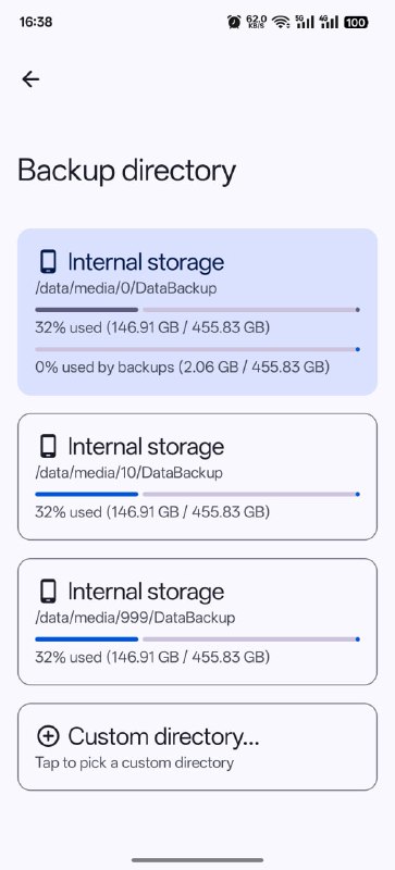 DataBackup：针对 Android 7.0+ 的免费开源数据备份工具，专为追求极速与完整性的高级用户设计
