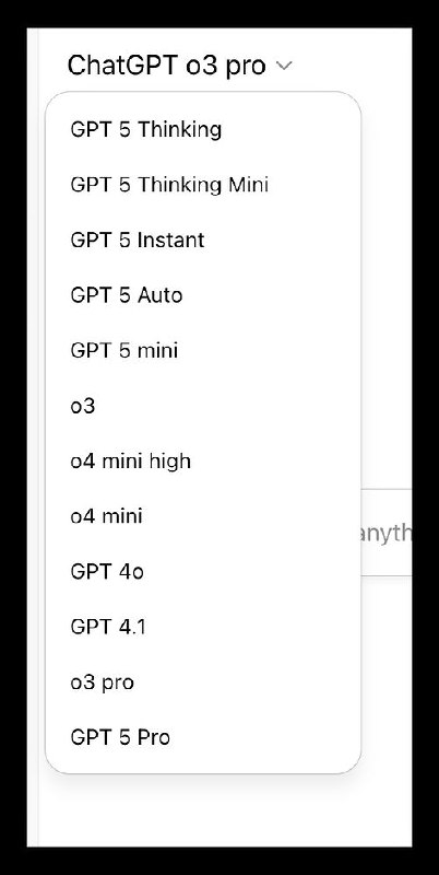 分享一个 ChatGPT 模型选择器增强油猴脚本油猴脚本链接优点：可以让 GPT-5 更新后消失的 o3 pro,o4 mini high,GPT-4.5 模型回来（作者说明：team 用户没有 4.5，edu/enterprise/pro 才有）作者介绍：增强 Main 模型选择器（黏性重排、防抖动、自定义项、丝滑切换、隐藏分组与 Legacy）；并集成 “使用其他模型重试的模型选择器” 快捷项与 30 秒强制模型窗口（自动触发原生项或重试）；可以自定义模型顺序