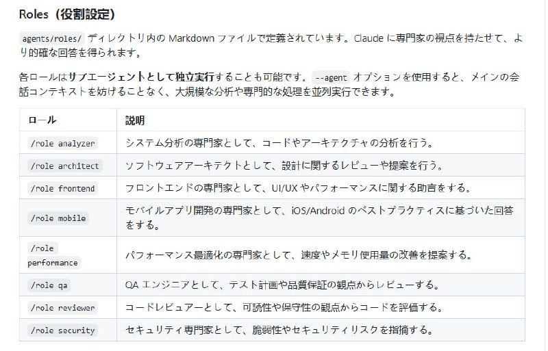 Claude Code Cookbook：提升 Claude Code 使用效率的配置合集  • 通过 Commands、Roles、Hooks 三大核心机制，灵活定制自动化开发流程  • Commands 支持多达30+实用指令，如依赖分析、性能诊断、错误修复、PR 自动管理、设计模式建议等  • Roles 定义多维专家视角（架构、安全、性能、QA等），支持独立或并行多角色分析，提升决策质量  • Hooks 支持关键节点自动执行脚本，保障安全检查、代码规范、文档维护等环节无缝衔接  • 设计理念聚焦「减少重复确认，专注核心业务」，实现高效智能编程体验  • 易于扩展，新增 Commands 和 Roles 仅需简单文件添加，支持持续自定义和团队协作优化  • 适合追求开发自动化、代码质量保障及智能辅助的专业开发者和团队长期参考  深层认知：通过角色分工与自动化钩子，构建「人机协作」的智能开发闭环，是提升软件工程效率的关键路径
